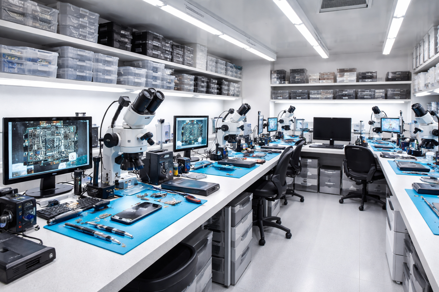 Laboratorio Crunlocks reparación de celulares en Costa Rica